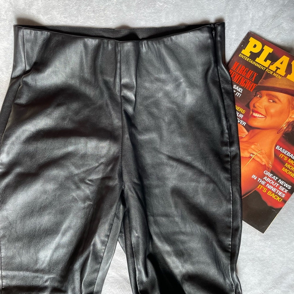 Bagatelle leather leggings - Picture 3 of 4